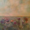 I can still see the flowers through my tears
36x36 sold