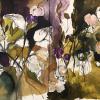Unfurled
charcoal and paint on paper
44x30 diptych framed $1200