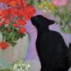 Nuzzling Geraniums
postcard 4x6 nfs