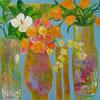 "Liquid Vessels" acrylic on canvas 30x40 sold